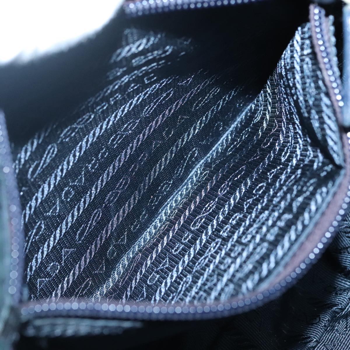 PRADA Shoulder Bag Nylon Green Auth 127874