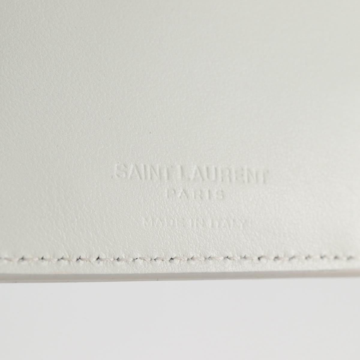 SAINT LAURENT Wallet Leather Multicolor Auth 127915M