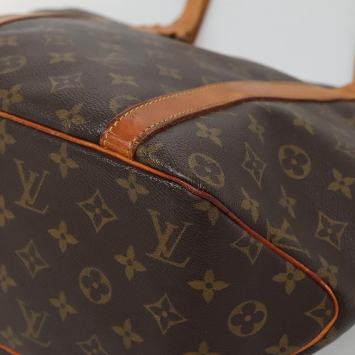 LOUIS VUITTON Monogram Sac Shopping Tote Bag M51108 LV Auth 127935