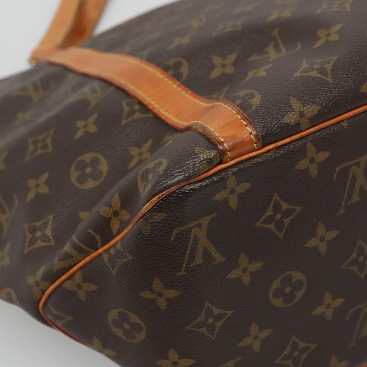 LOUIS VUITTON Monogram Sac Shopping Tote Bag M51108 LV Auth 127935