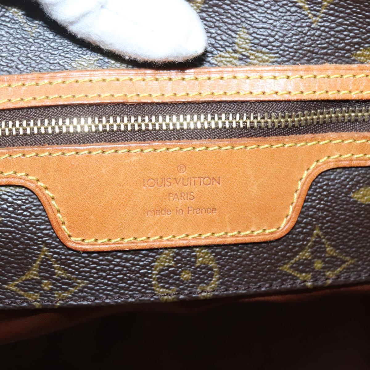 LOUIS VUITTON Monogram Sac Shopping Tote Bag M51108 LV Auth 127935
