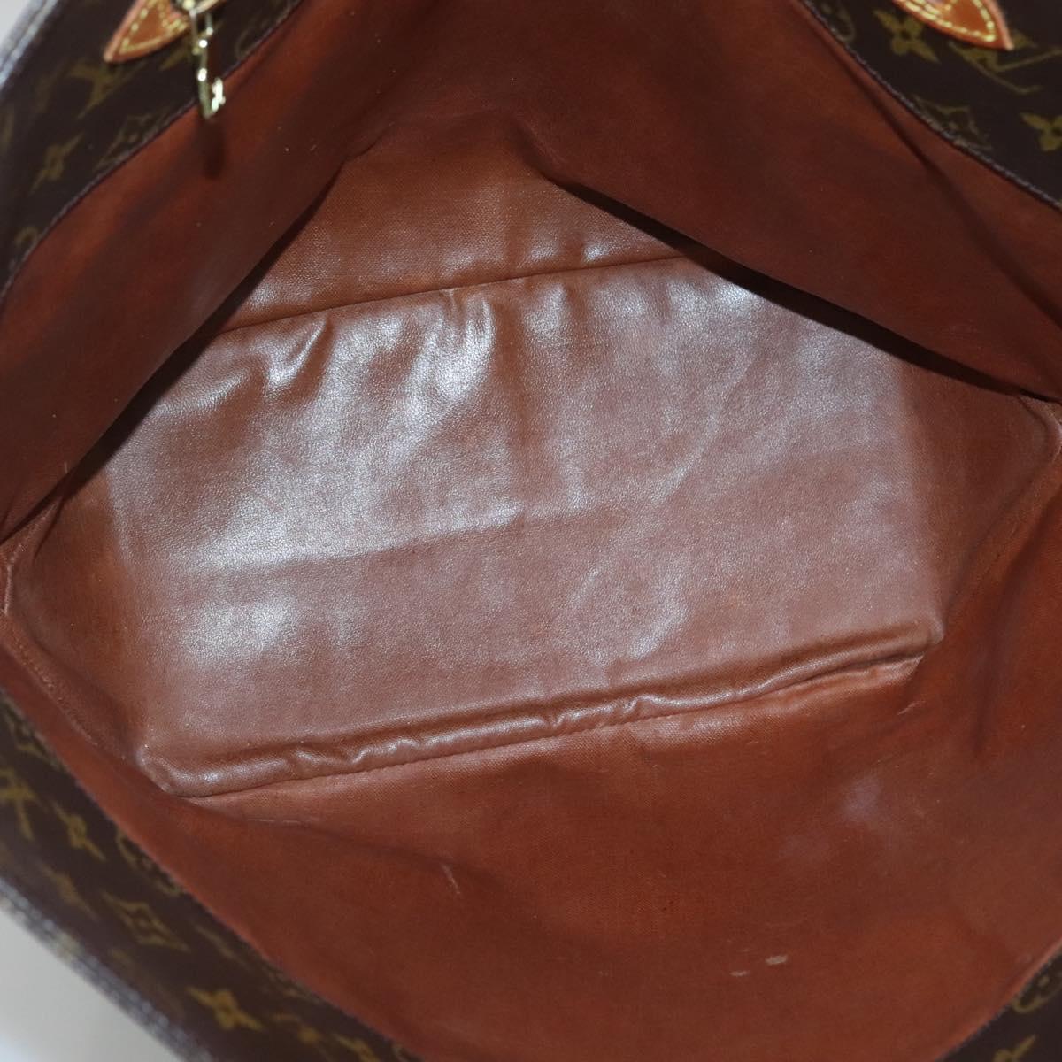 LOUIS VUITTON Monogram Sac Shopping Tote Bag M51108 LV Auth 127935