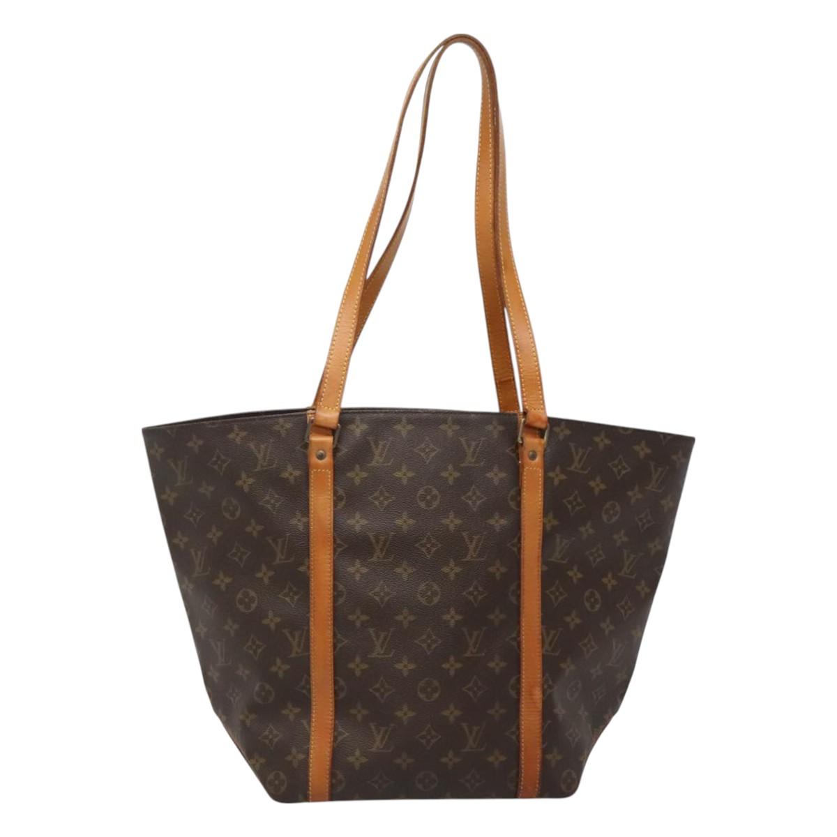 LOUIS VUITTON Monogram Sac Shopping Tote Bag M51108 LV Auth 127935