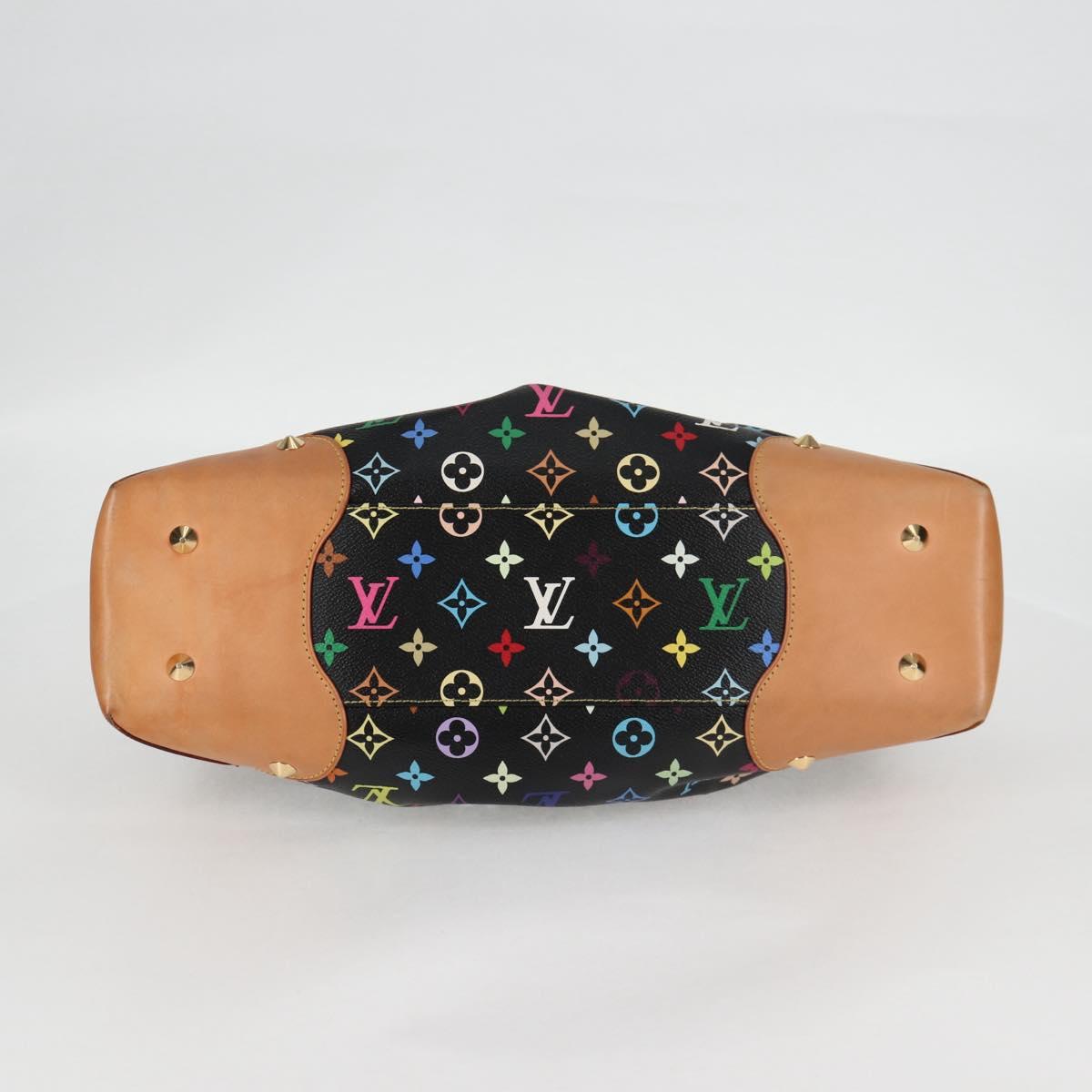 LOUIS VUITTON Monogram Multicolor Judy GM Bag 2way Black M40254 LV Auth 127947V