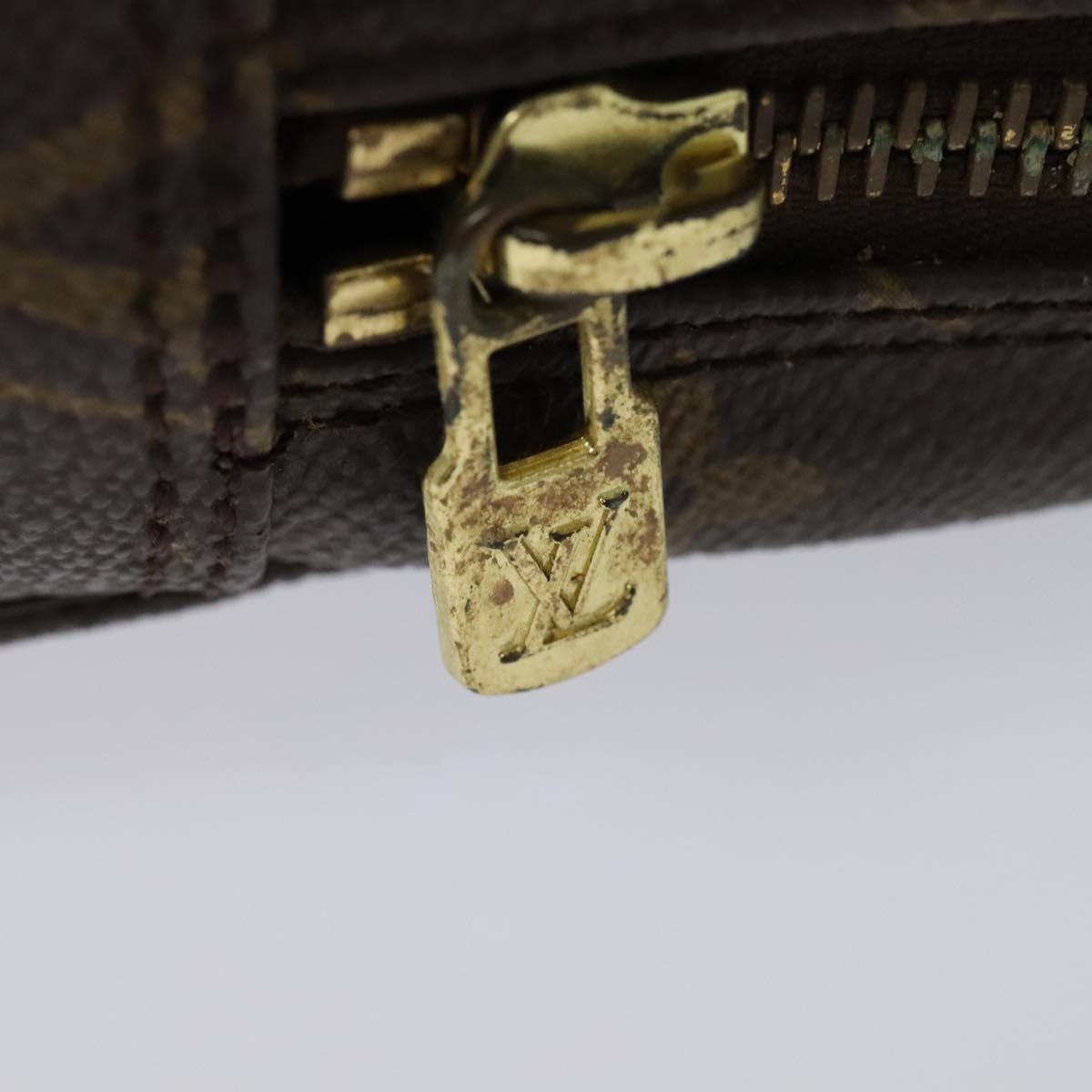 LOUIS VUITTON Monogram Trousse Toilette 23 Clutch Bag M47524 LV Auth 127956