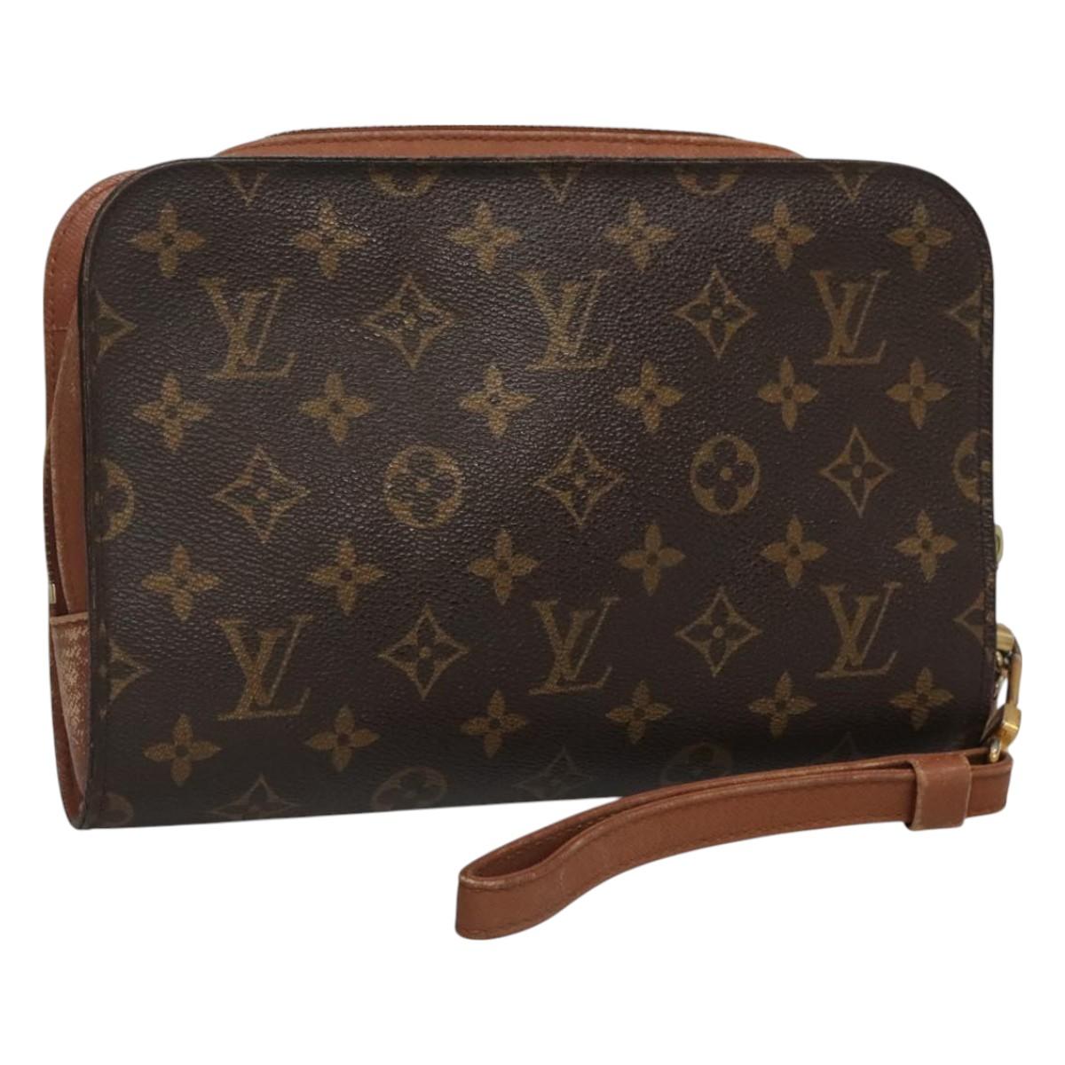 LOUIS VUITTON Monogram Orsay Clutch Bag M51790 LV Auth 127957