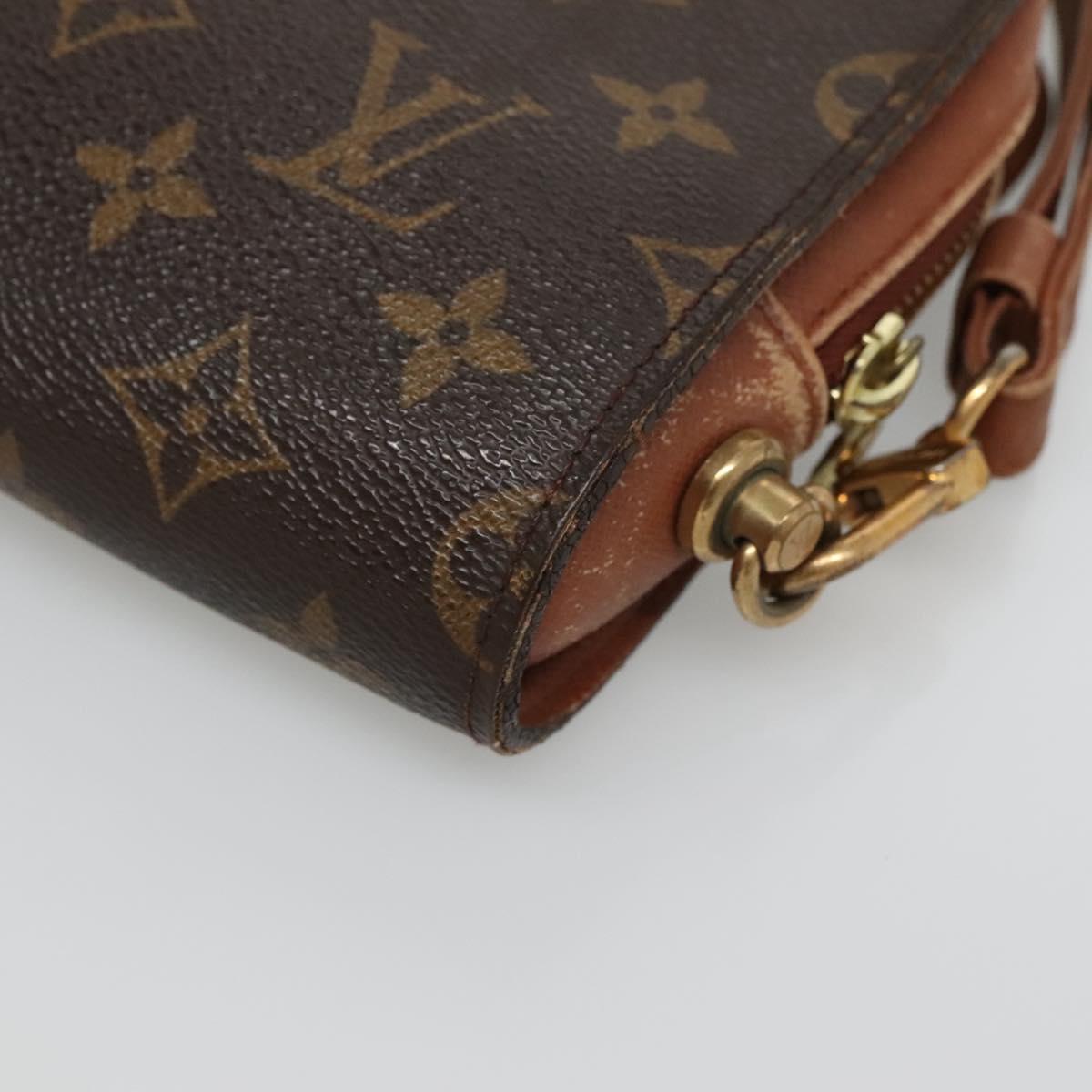 LOUIS VUITTON Monogram Orsay Clutch Bag M51790 LV Auth 127957