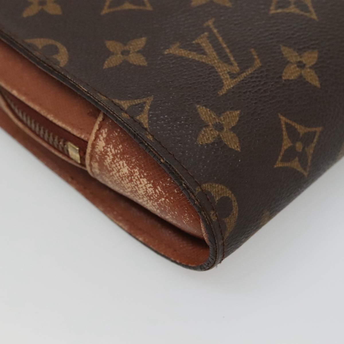LOUIS VUITTON Monogram Orsay Clutch Bag M51790 LV Auth 127957
