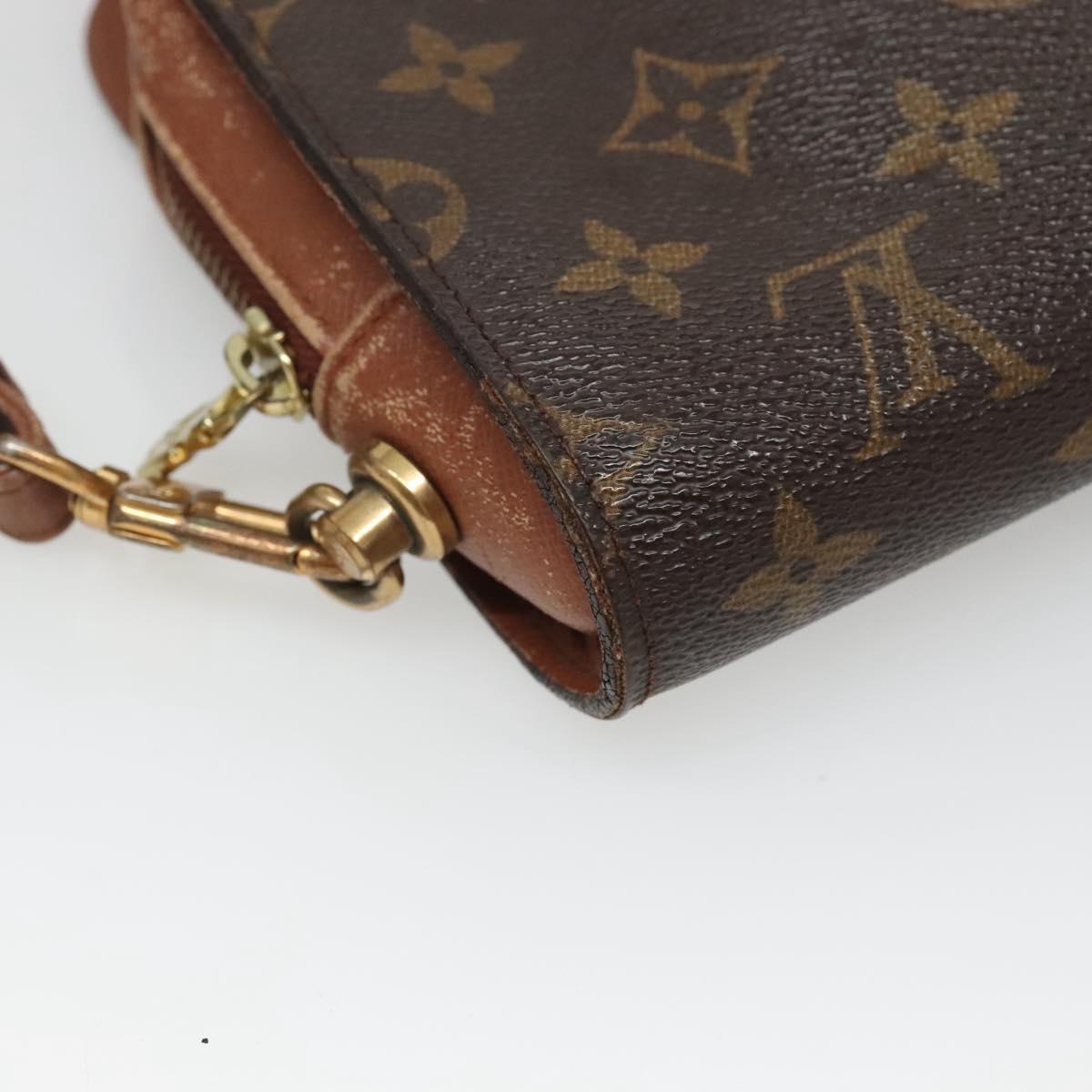 LOUIS VUITTON Monogram Orsay Clutch Bag M51790 LV Auth 127957