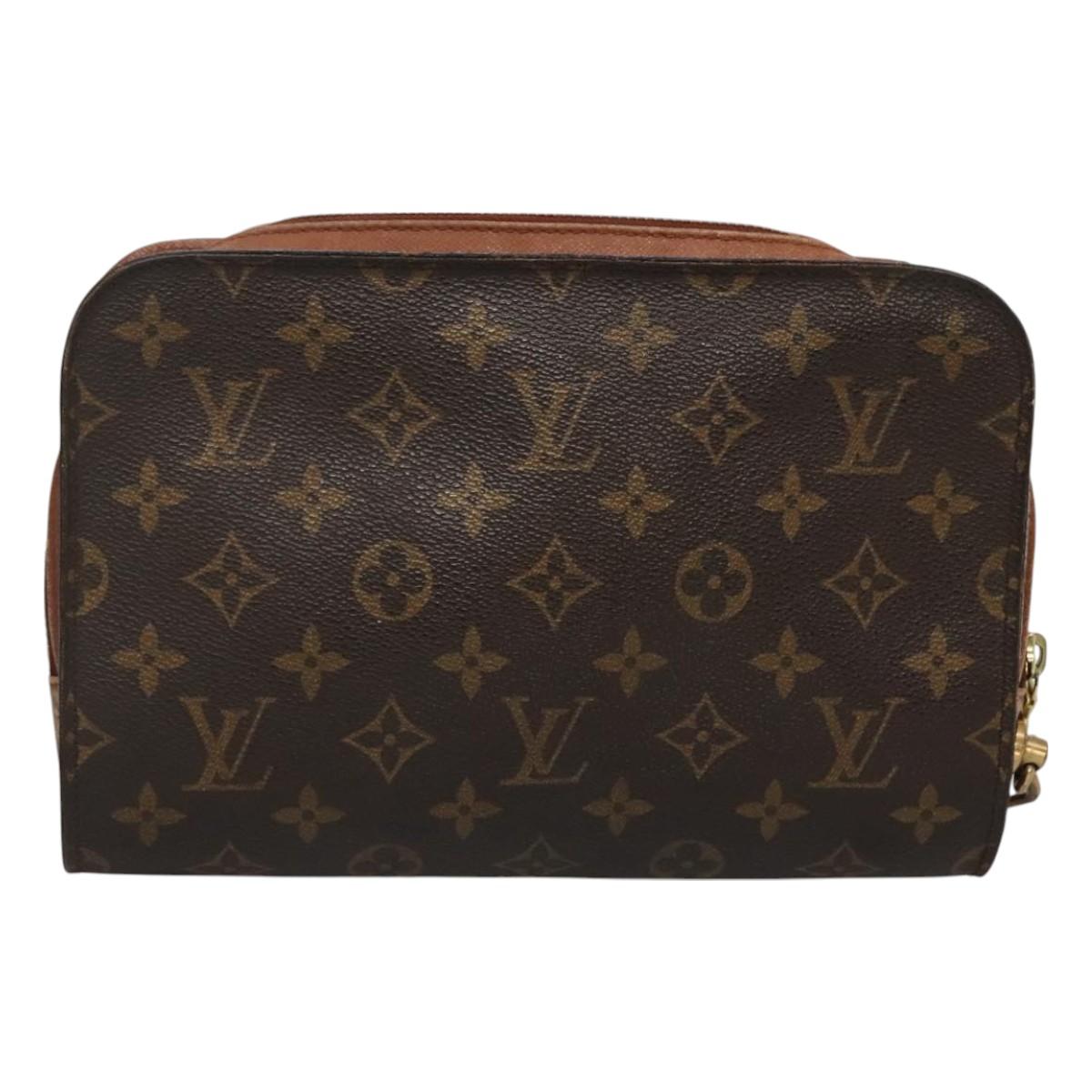 LOUIS VUITTON Monogram Orsay Clutch Bag M51790 LV Auth 127957