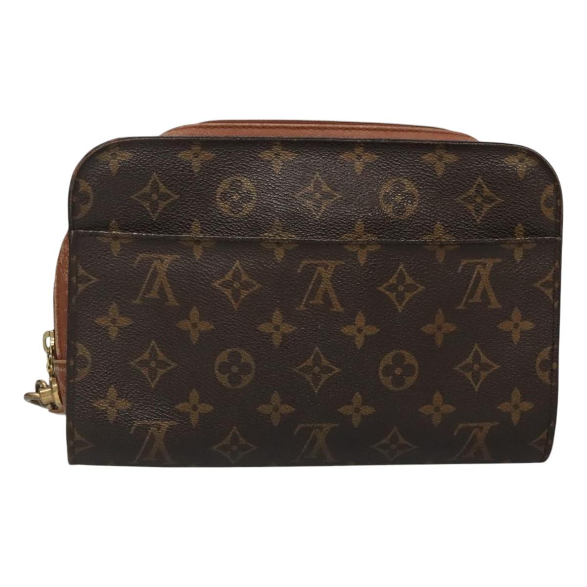 LOUIS VUITTON Monogram Orsay Clutch Bag M51790 LV Auth 127957