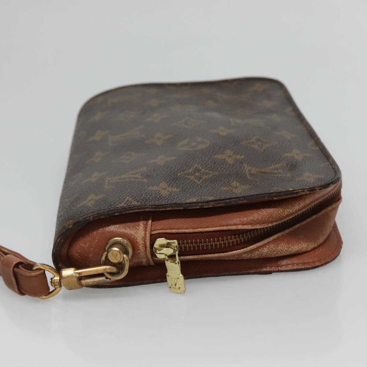 LOUIS VUITTON Monogram Orsay Clutch Bag M51790 LV Auth 127957