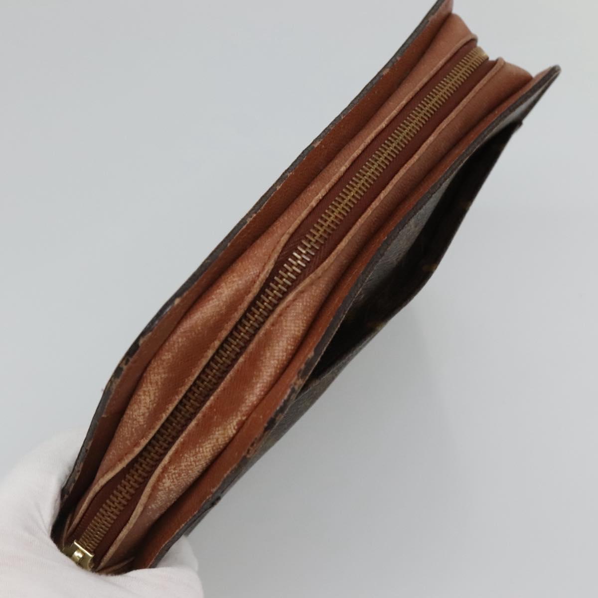 LOUIS VUITTON Monogram Orsay Clutch Bag M51790 LV Auth 127957