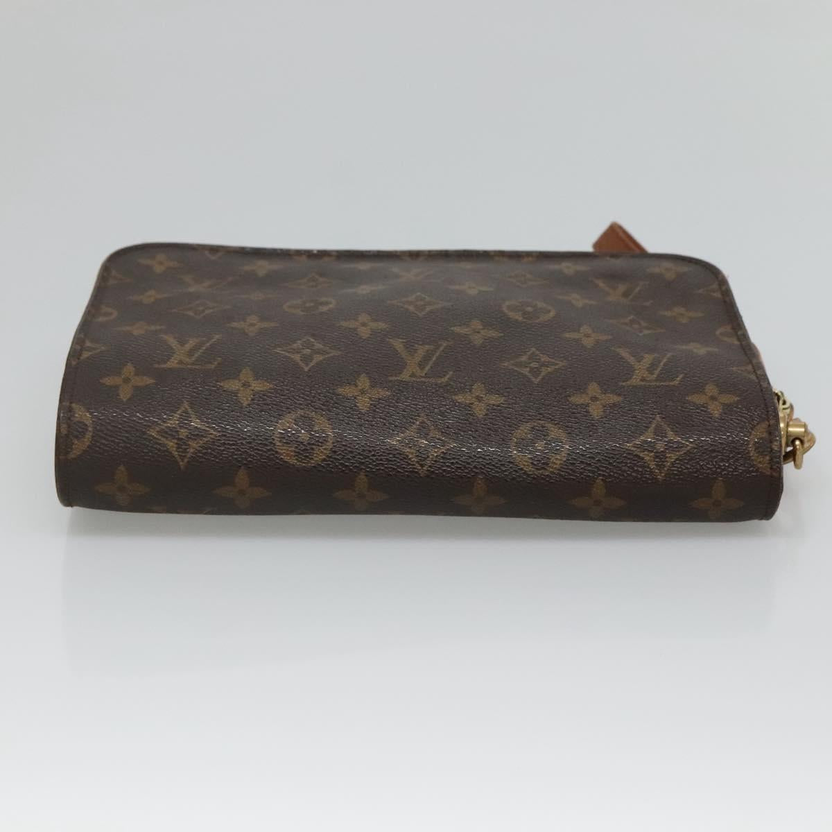 LOUIS VUITTON Monogram Orsay Clutch Bag M51790 LV Auth 127957