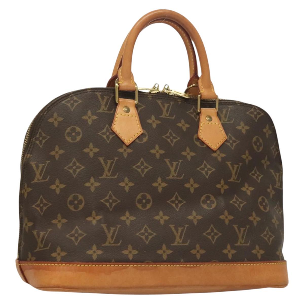 LOUIS VUITTON Monogram Alma Hand Bag M51130 LV Auth 127958