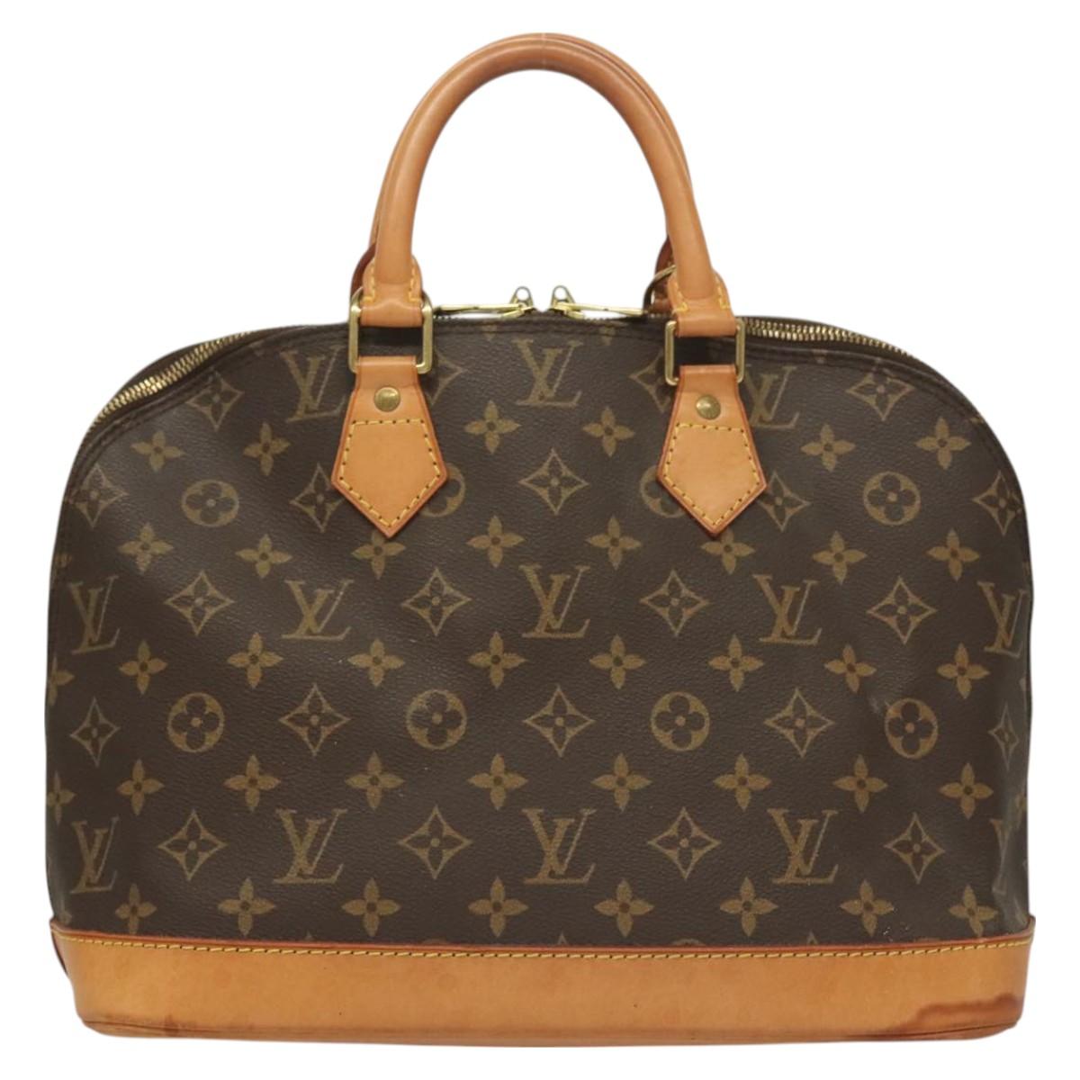 LOUIS VUITTON Monogram Alma Hand Bag M51130 LV Auth 127958