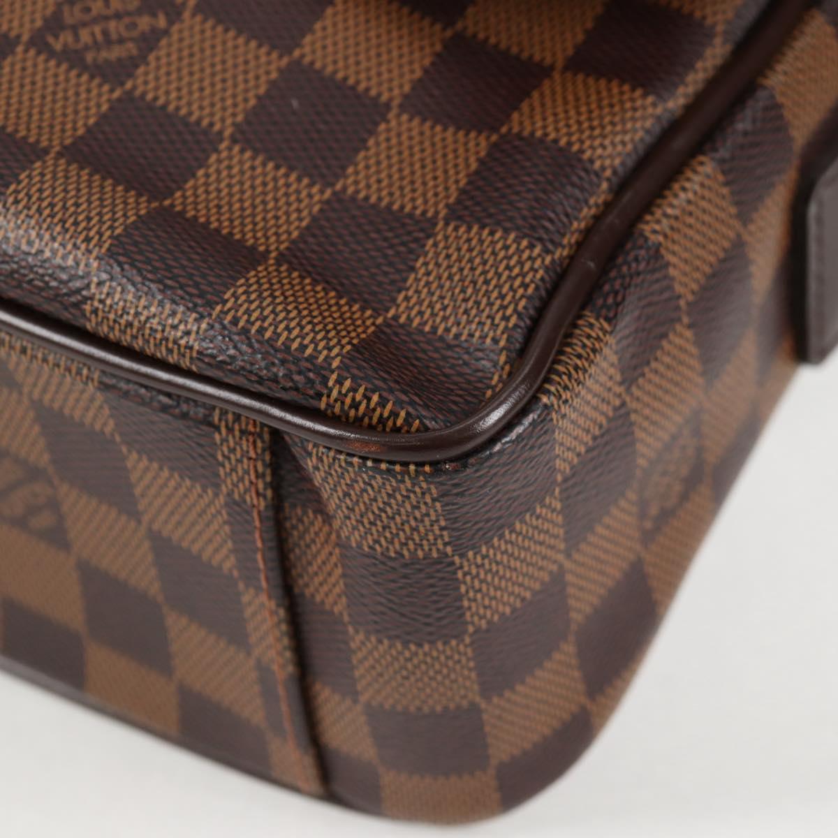 LOUIS VUITTON Damier Ebene Shelton MM Shoulder Bag N41149 LV Auth 127960V