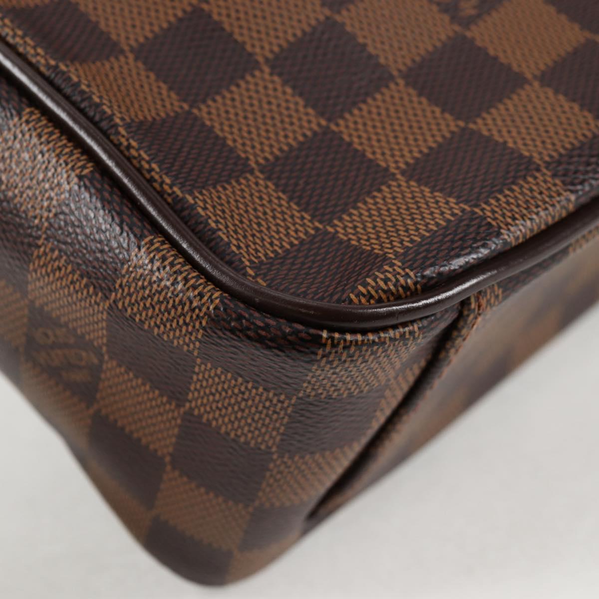 LOUIS VUITTON Damier Ebene Shelton MM Shoulder Bag N41149 LV Auth 127960V