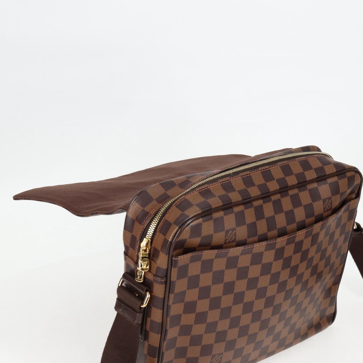 LOUIS VUITTON Damier Ebene Shelton MM Shoulder Bag N41149 LV Auth 127960V