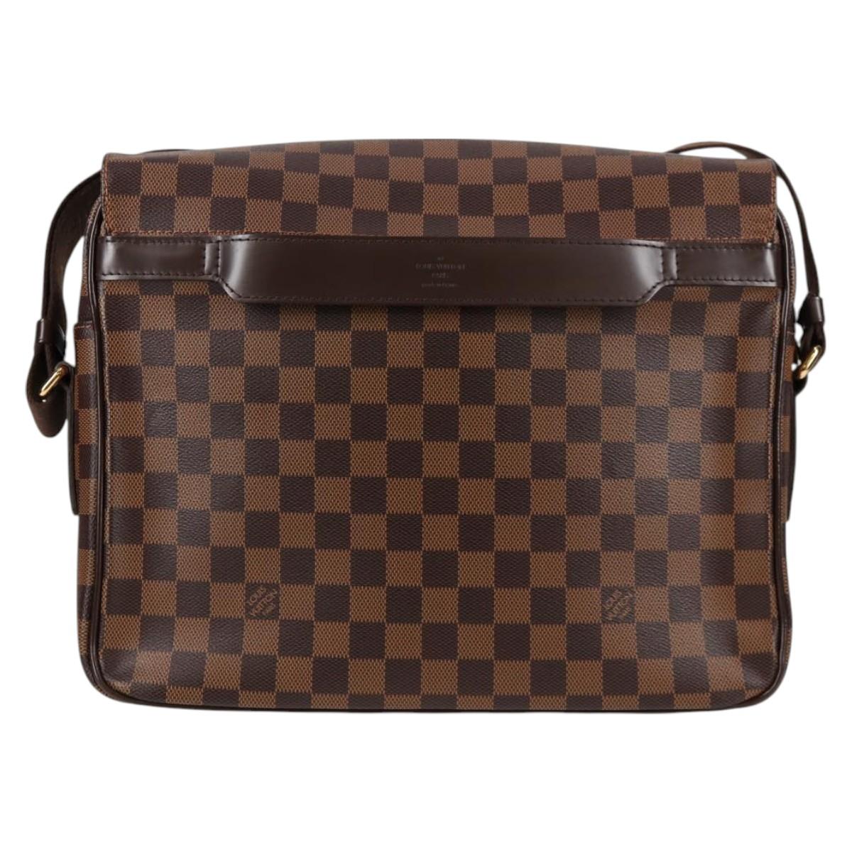 LOUIS VUITTON Damier Ebene Shelton MM Shoulder Bag N41149 LV Auth 127960V