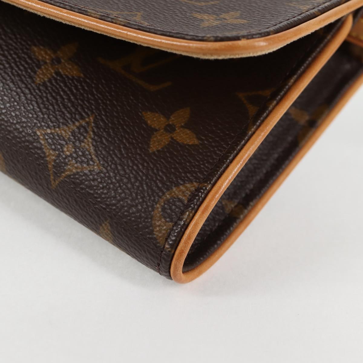 LOUIS VUITTON Monogram Pochette Twin GM Shoulder Bag M51852 LV Auth 127965V