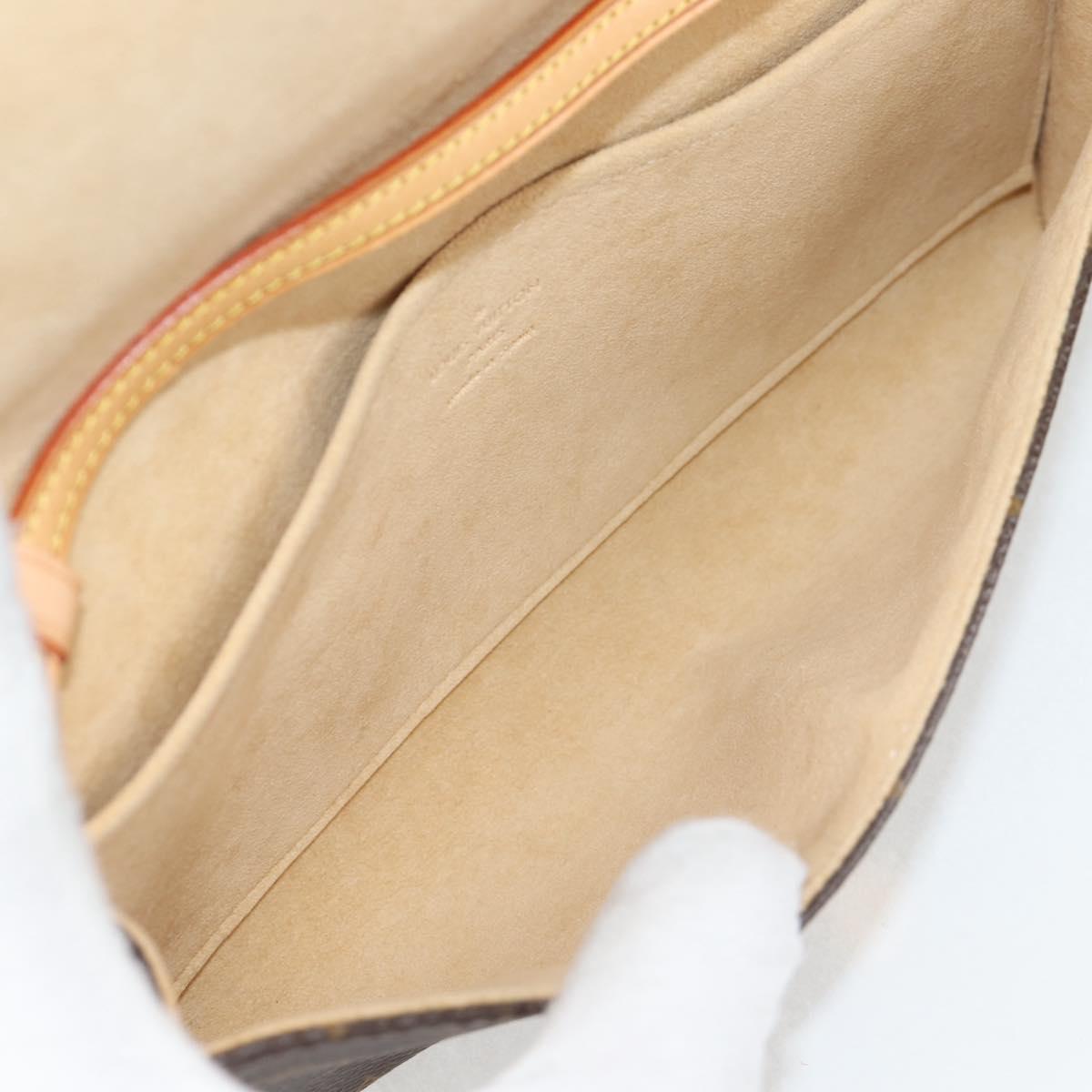 LOUIS VUITTON Monogram Pochette Twin GM Shoulder Bag M51852 LV Auth 127965V