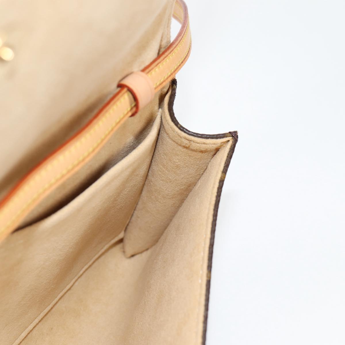 LOUIS VUITTON Monogram Pochette Twin GM Shoulder Bag M51852 LV Auth 127965V