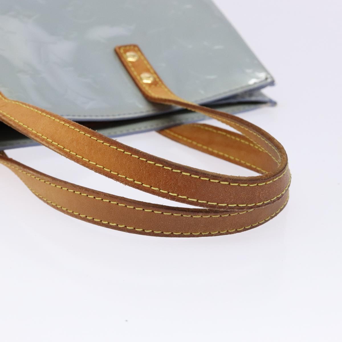 LOUIS VUITTON Monogram Vernis Reade MM Hand Bag Lavande M91226 LV Auth 127968