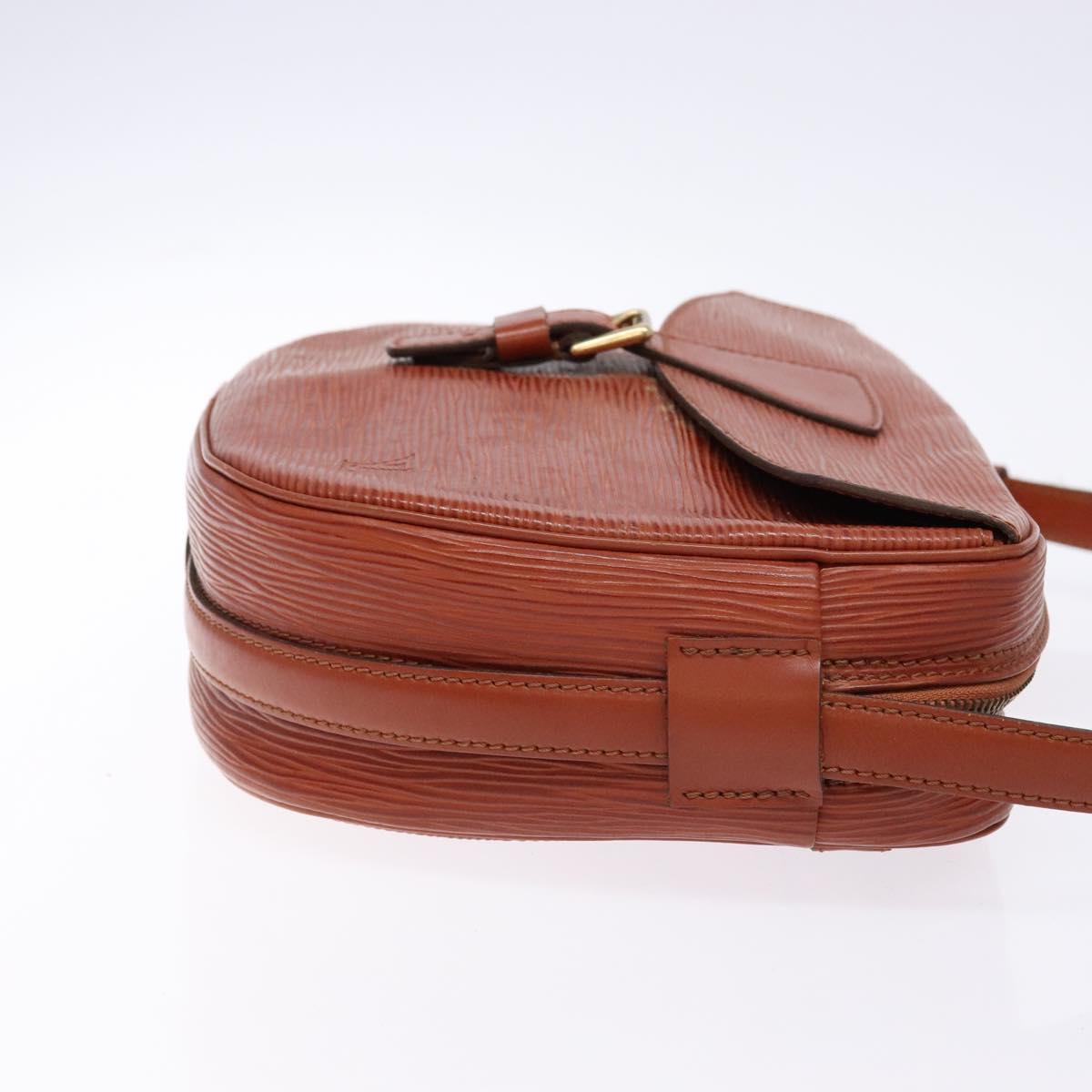 LOUIS VUITTON Epi Jeune FilleMM Shoulder Bag Brown M52153 LV Auth 127970