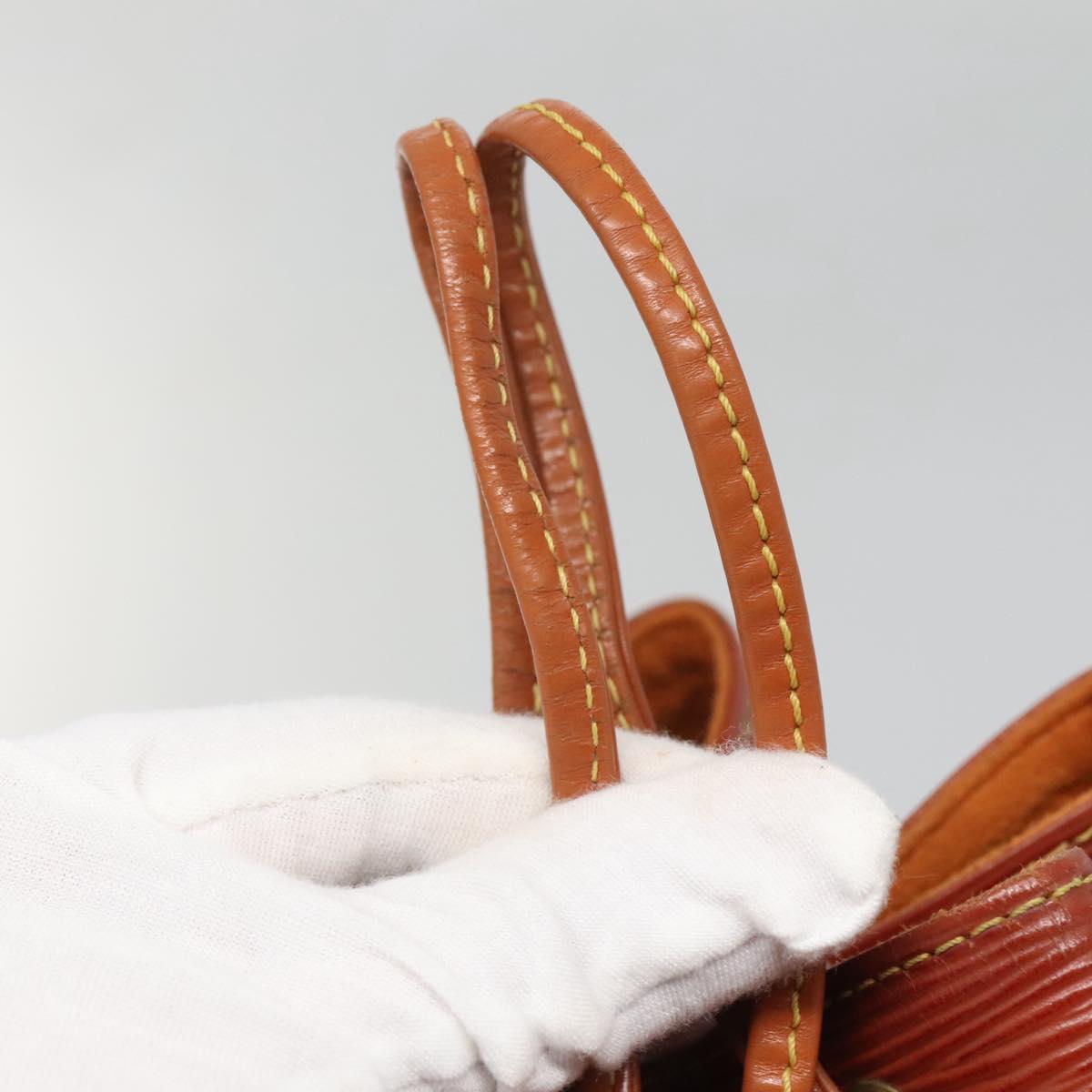 LOUIS VUITTON Epi Noe Shoulder Bag Kenya Brown M44003 LV Auth 127974