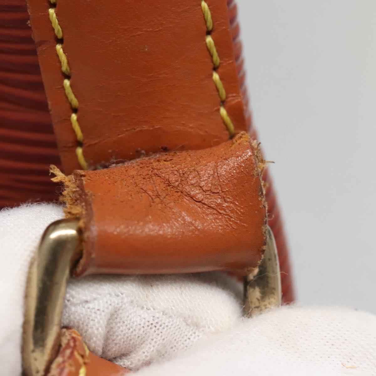 LOUIS VUITTON Epi Noe Shoulder Bag Kenya Brown M44003 LV Auth 127974