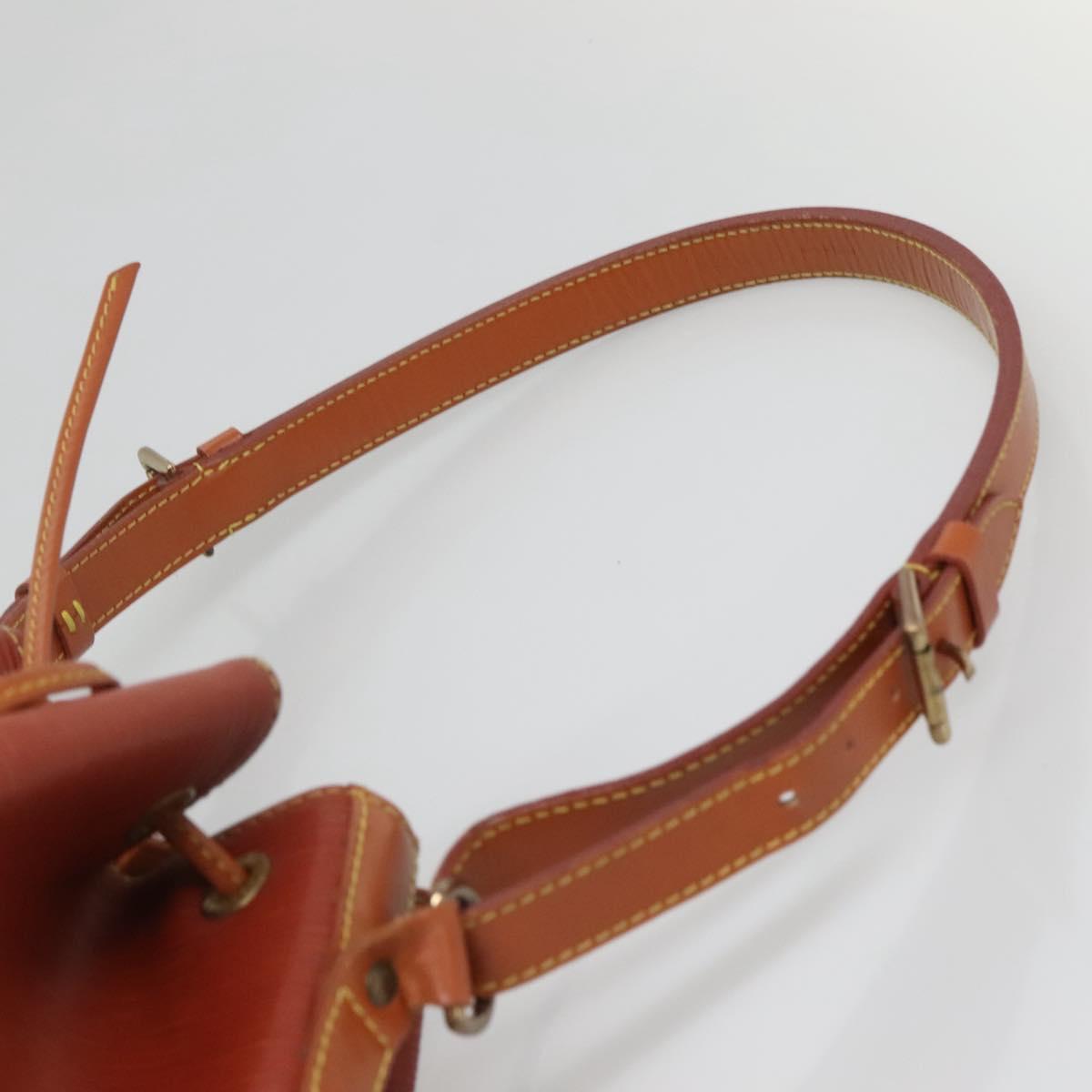 LOUIS VUITTON Epi Noe Shoulder Bag Kenya Brown M44003 LV Auth 127974