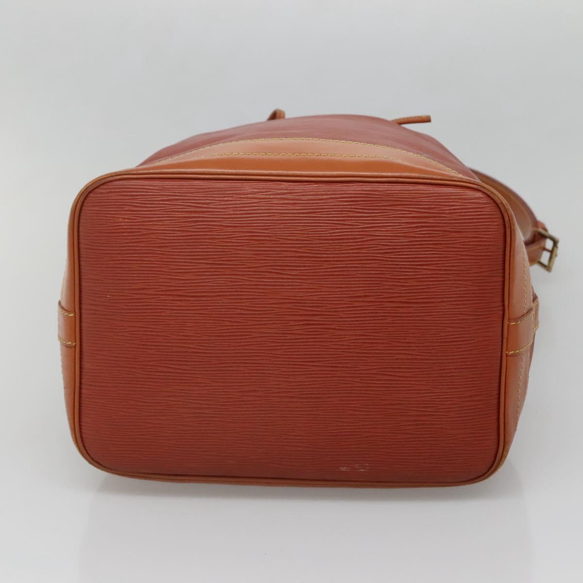 LOUIS VUITTON Epi Noe Shoulder Bag Kenya Brown M44003 LV Auth 127974
