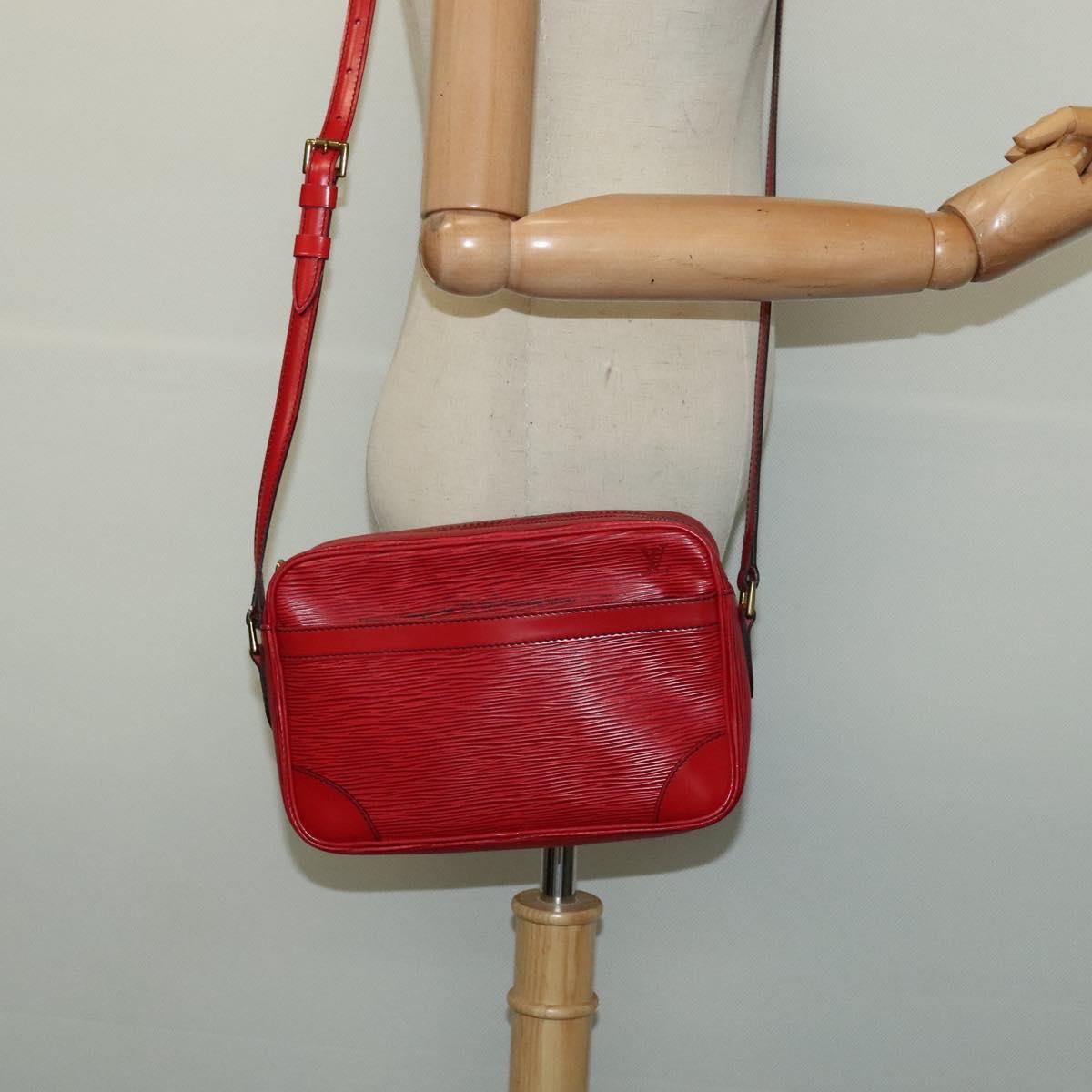 LOUIS VUITTON Epi Trocadero 23 Shoulder Bag Red M52307 LV Auth 127979