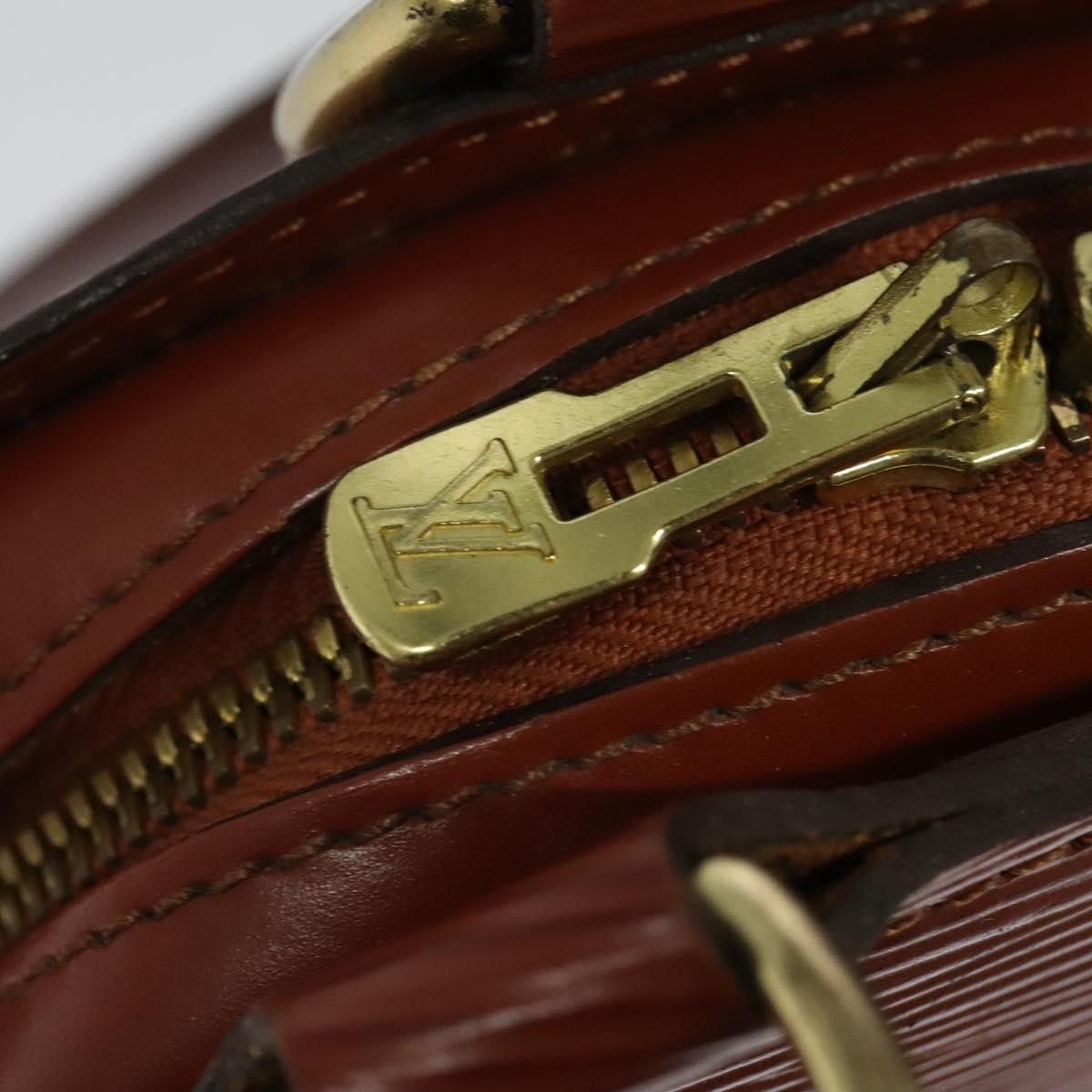 LOUIS VUITTON Epi Mabillon Backpack Brown M52233 LV Auth 127981