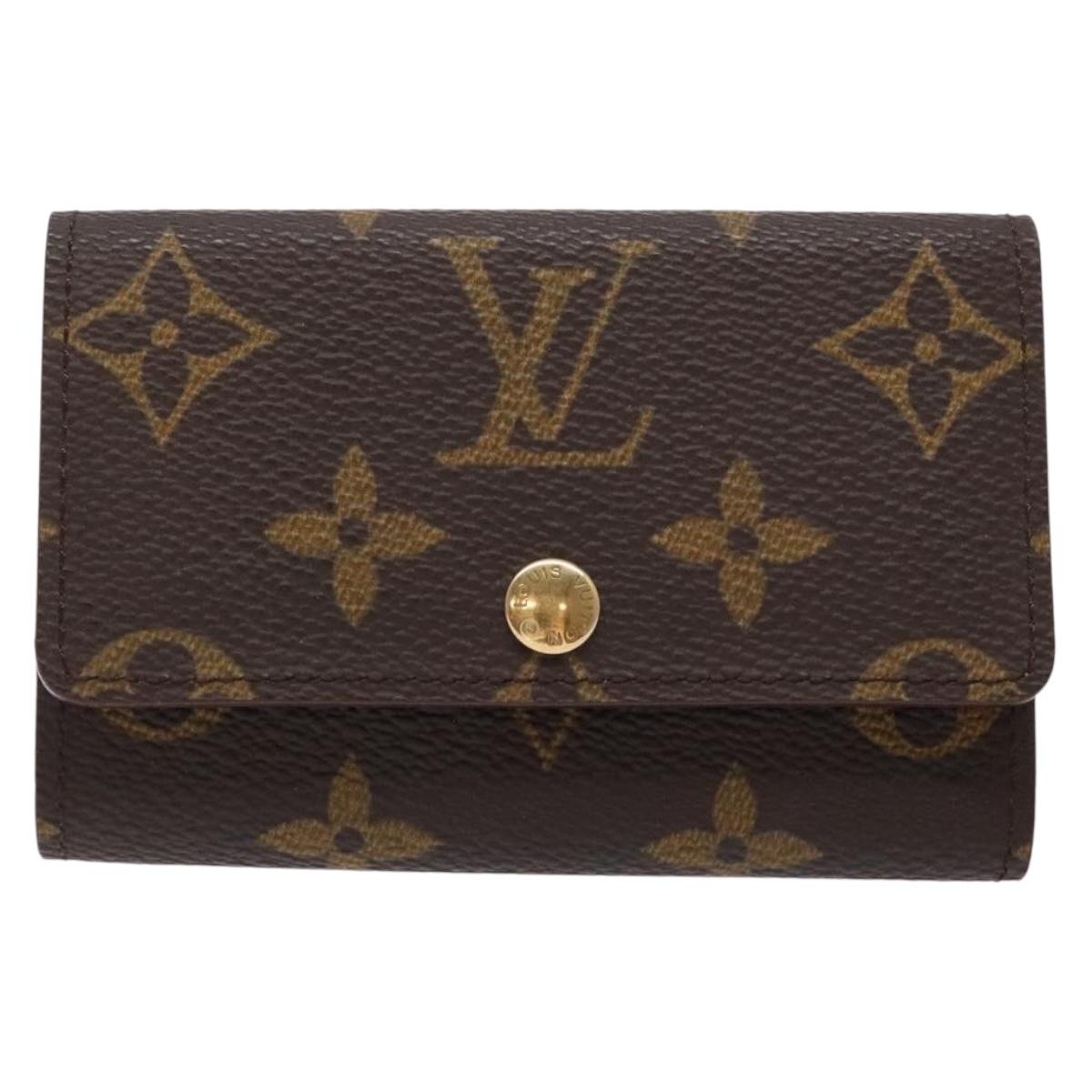 LOUIS VUITTON Monogram Multicles6 Key Case M62630 LV Auth 127983
