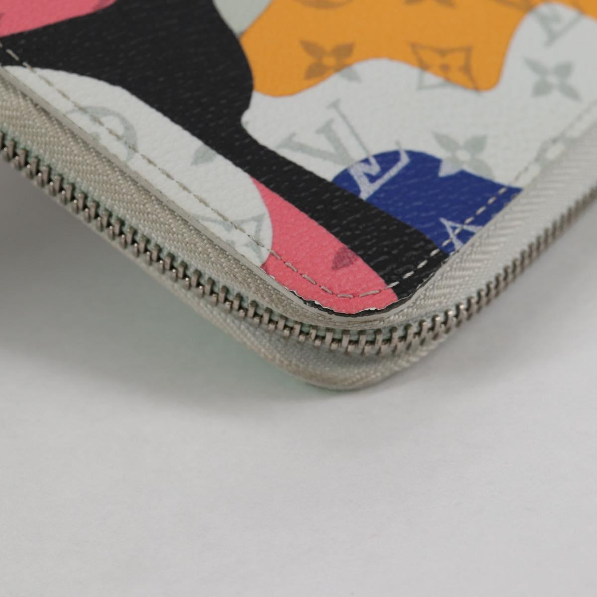 LOUIS VUITTON Monogram LV Portrait Zippy Wallet Vertical M82590 LV Auth 127987SM