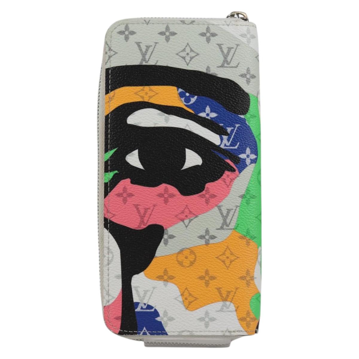 LOUIS VUITTON Monogram LV Portrait Zippy Wallet Vertical M82590 LV Auth 127987SM