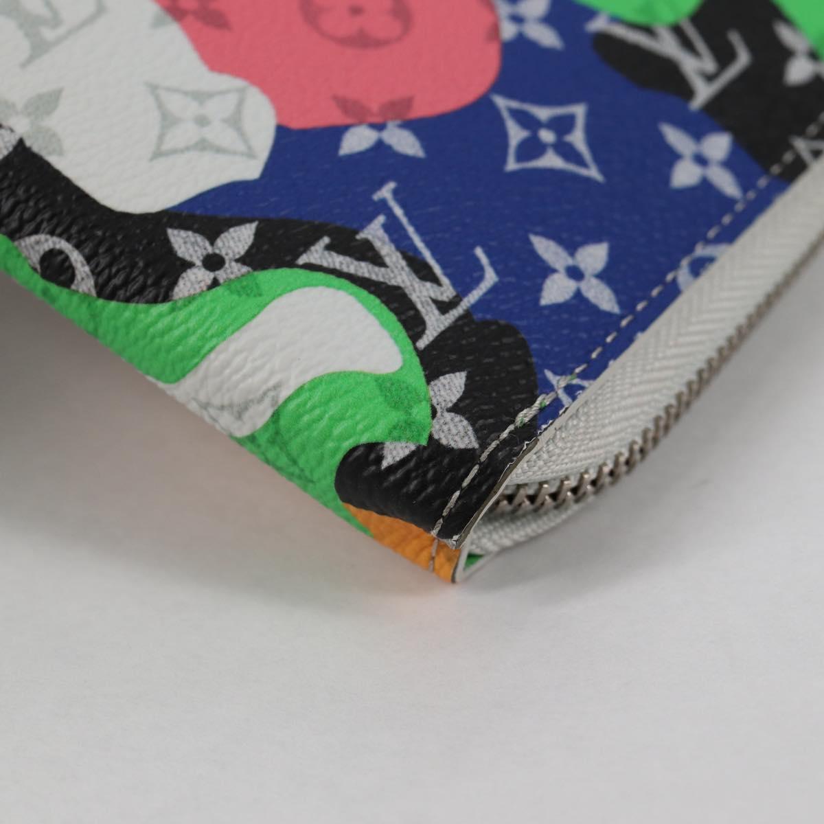 LOUIS VUITTON Monogram LV Portrait Zippy Wallet Vertical M82590 LV Auth 127987SM