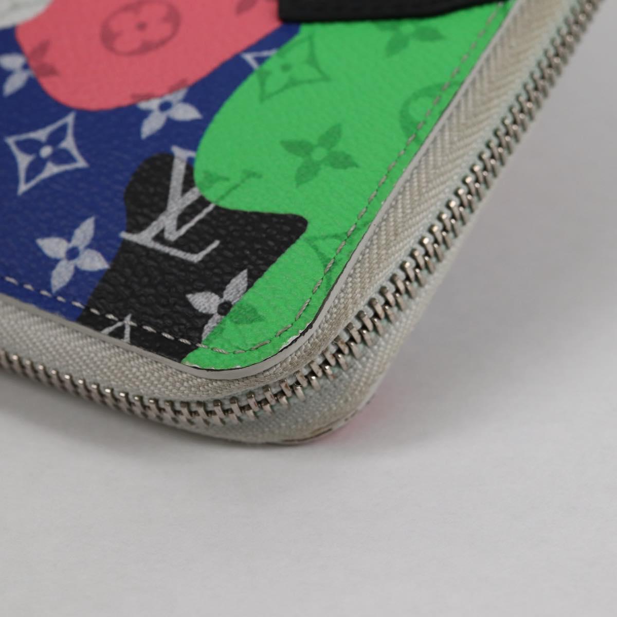 LOUIS VUITTON Monogram LV Portrait Zippy Wallet Vertical M82590 LV Auth 127987SM