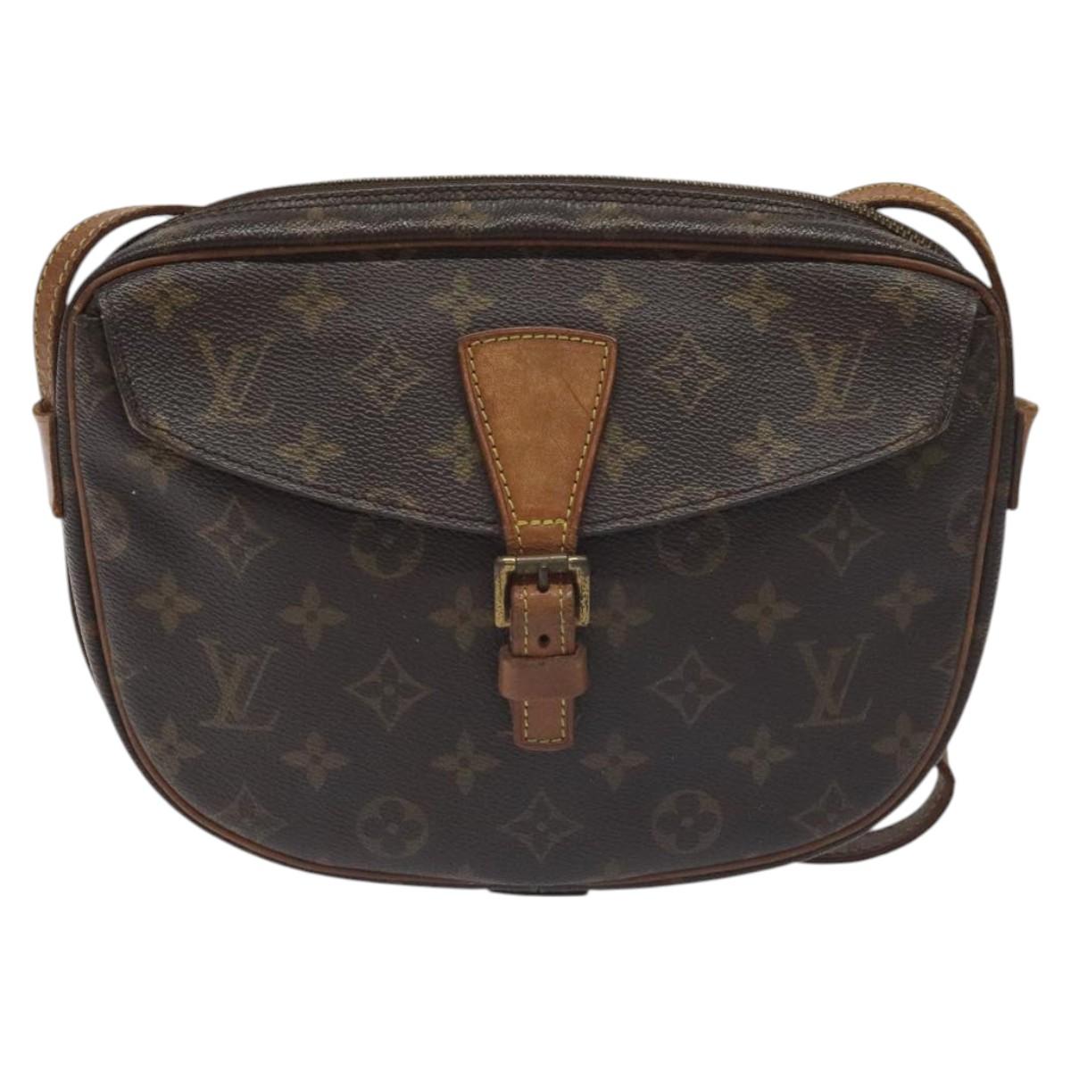 LOUIS VUITTON Monogram Jeune Fille MM Shoulder Bag M51226 LV Auth 128005