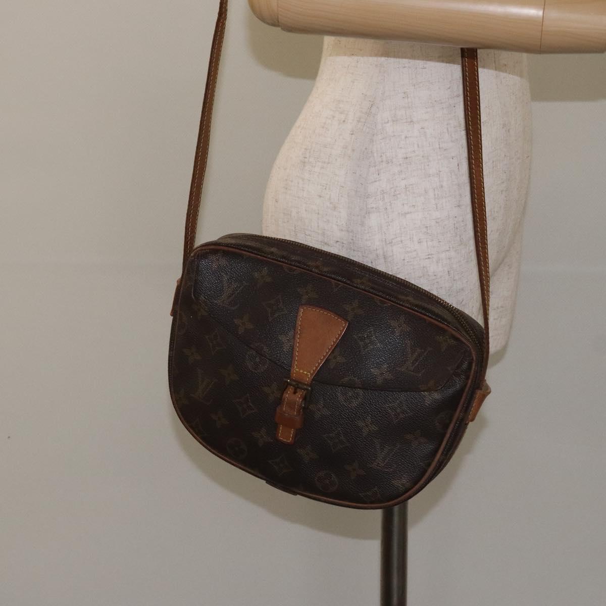 LOUIS VUITTON Monogram Jeune Fille MM Shoulder Bag M51226 LV Auth 128005