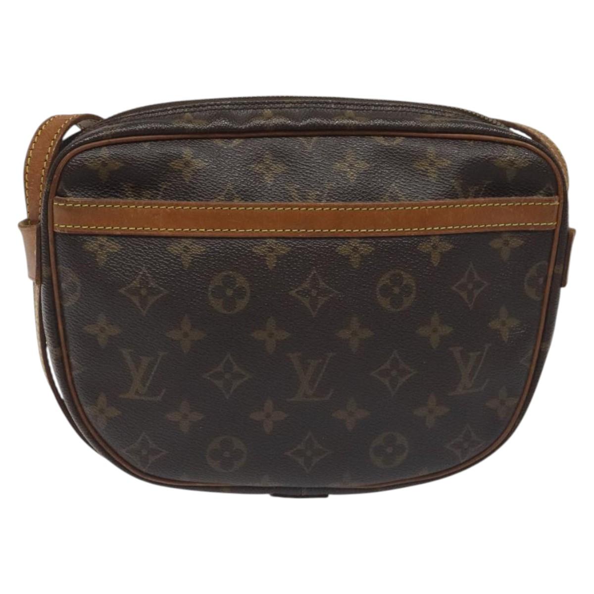 LOUIS VUITTON Monogram Jeune Fille MM Shoulder Bag M51226 LV Auth 128005