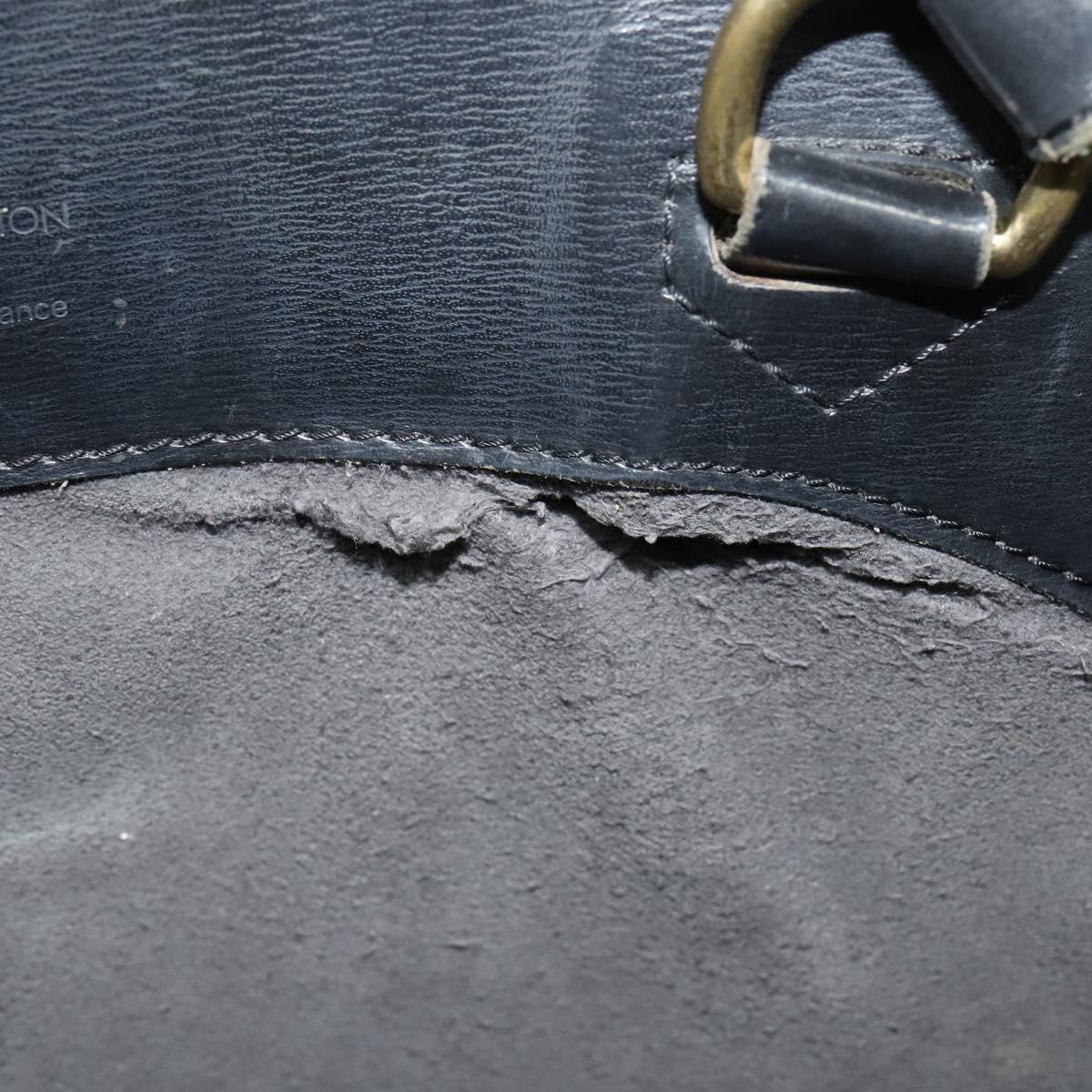 LOUIS VUITTON Epi Cluny Shoulder Bag Black M52252 LV Auth 128080