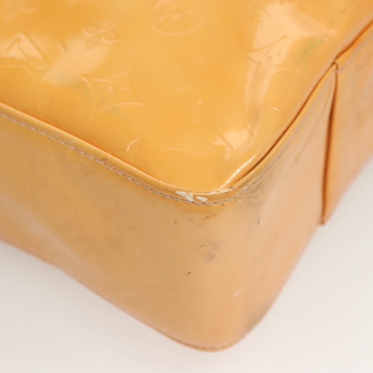 LOUIS VUITTON Monogram Vernis Columbus Bag Marshmallow Pink M91032 Auth 128089