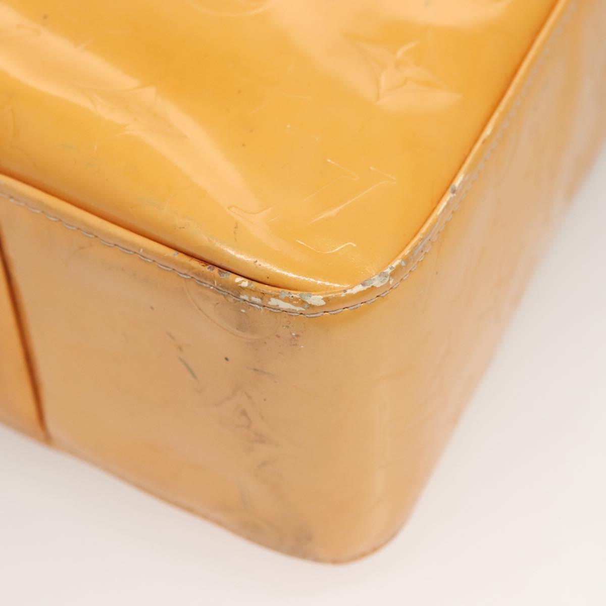 LOUIS VUITTON Monogram Vernis Columbus Bag Marshmallow Pink M91032 Auth 128089