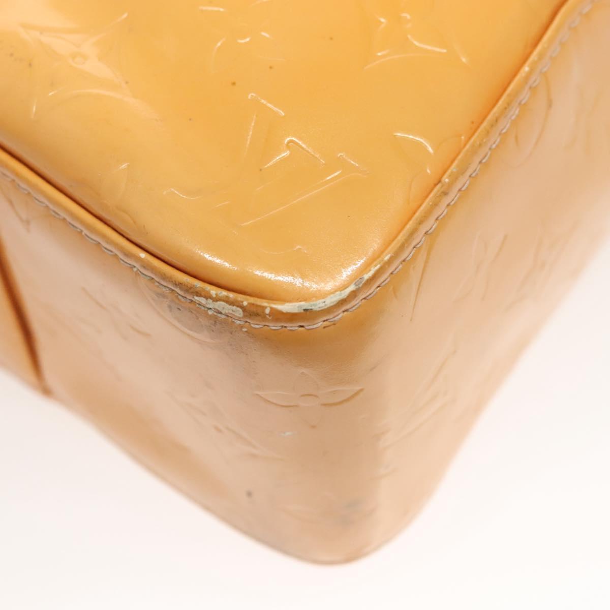 LOUIS VUITTON Monogram Vernis Columbus Bag Marshmallow Pink M91032 Auth 128089