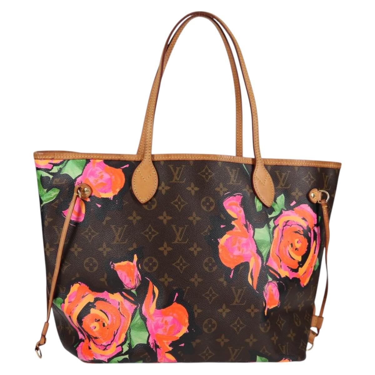 LOUIS VUITTON Monogram Rose Neverfull MM Tote Bag M48613 LV Auth 128091V