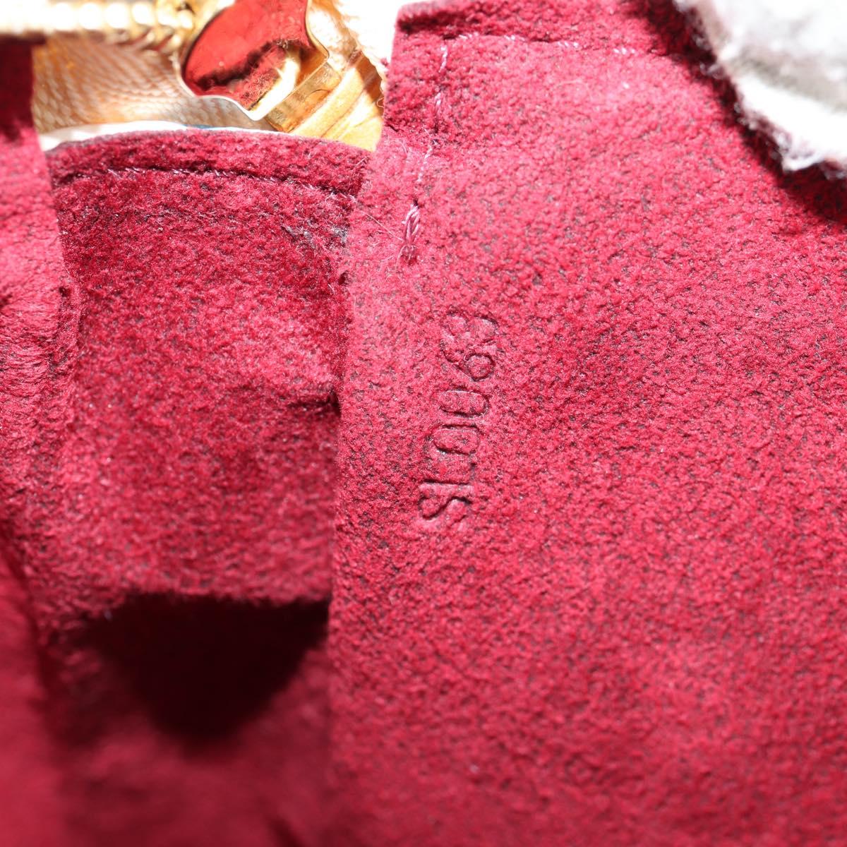 LOUIS VUITTON Multicolor Pochette Accessoires Pouch White M92649 Auth 128115SV