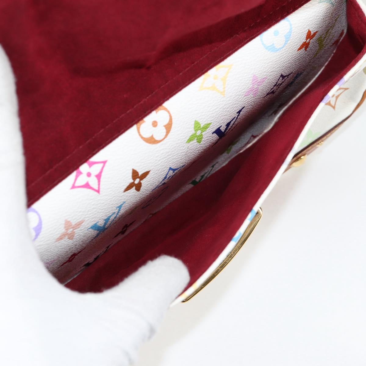 LOUIS VUITTON Monogram Multicolor Rita Bag 2way White M40125 LV Auth 128116V